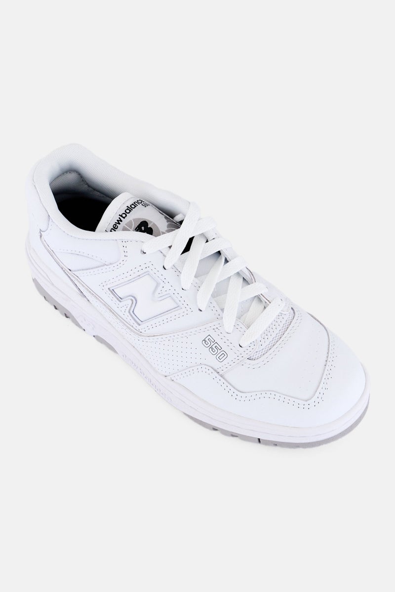 New Balance Men BB550PB1 Lace Up Outdoor Shoes, White - Image 1